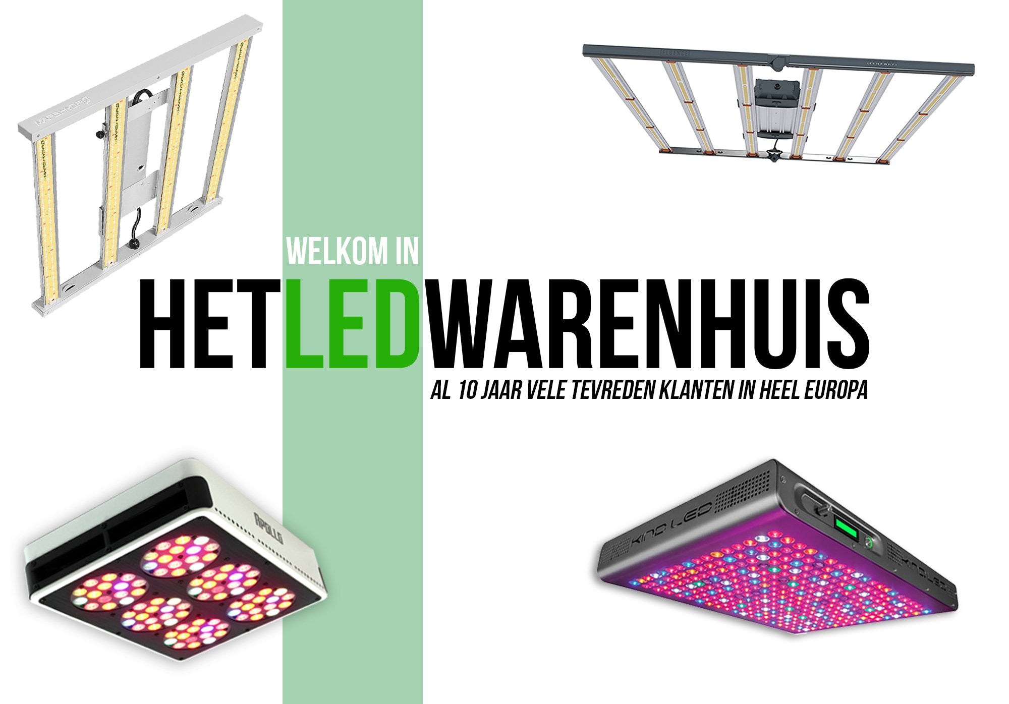 De beste LED Kweeklampen van 2023 door onze klanten beoordeeld. - Het LED Warenhuis