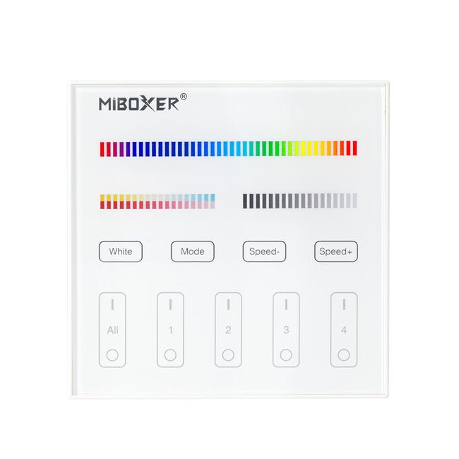 LED breedstraler I gevelverlichting 100w RGB+CCT wifi aansturing 8500 lumen - Het LED Warenhuis