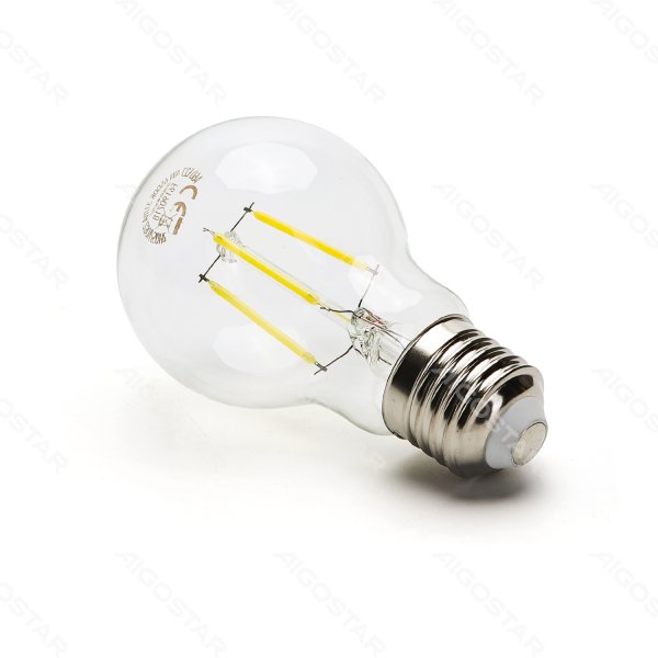 4 Watt E27 LED Filament Lamp A60 6500K - Het LED Warenhuis
